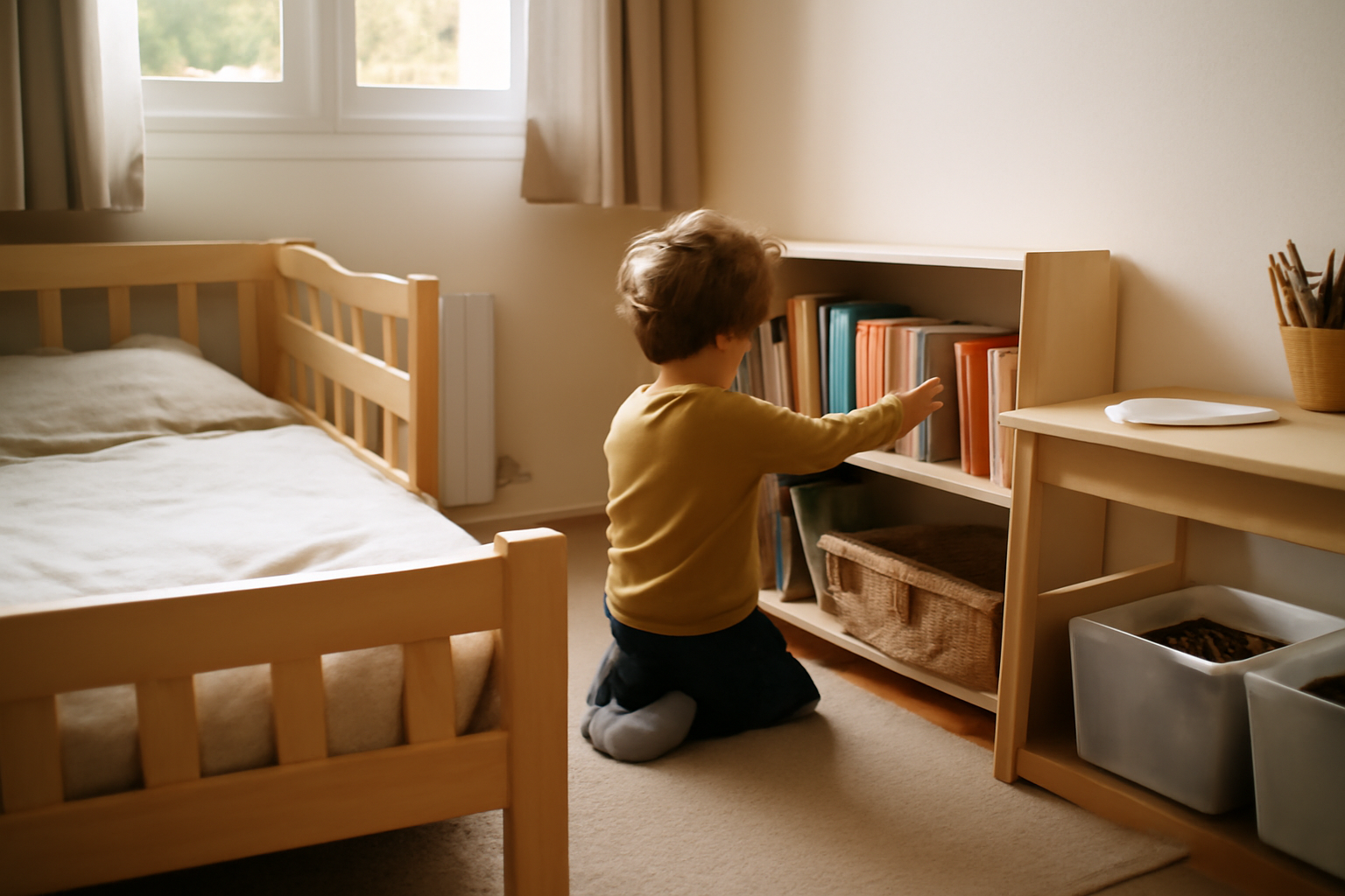 Chambre enfant complète : meubles durables