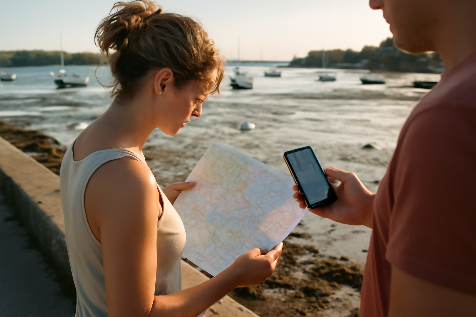 Carte du golf du morbihan : plan pratique