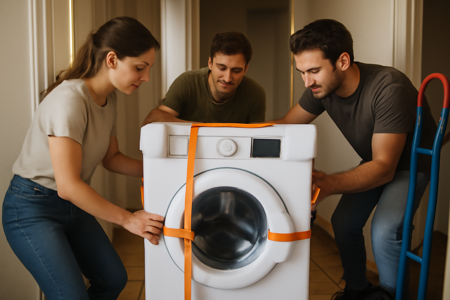 Peut-on coucher une machine à laver ? Précautions