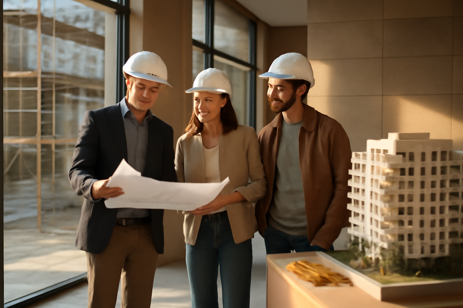 Immobilier neuf Boulogne-Billancourt : visite d’un programme en construction, chantier et maquette
