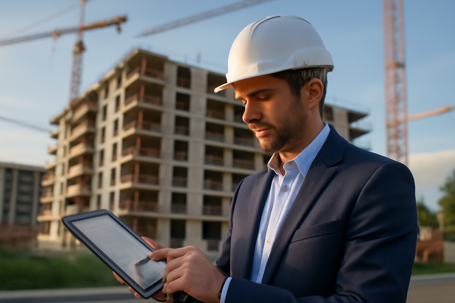 Appartement neuf vannes : visite d’un programme en cours avec un conseiller et des plans