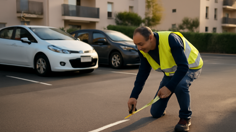 Dimension parking : normes et tailles à respecter