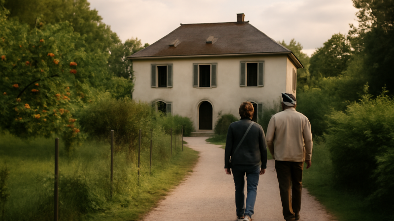 Maison de Malaz et son parc à Seynod : visite
