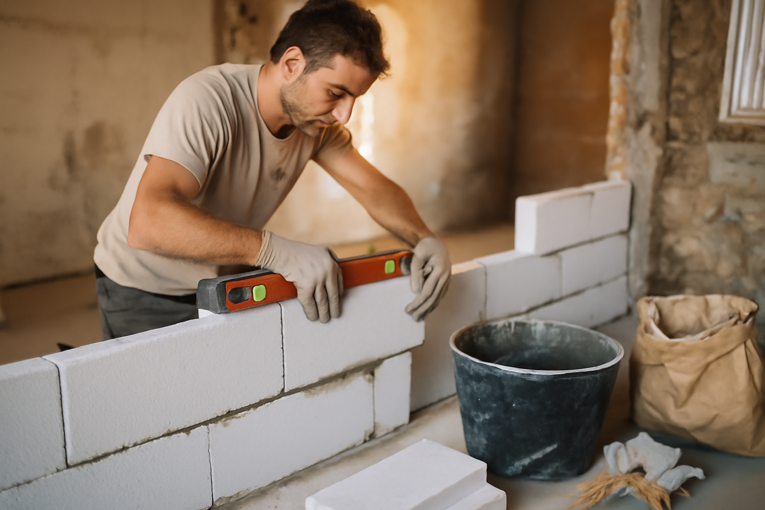 Siporex : guide pratique pour choisir et poser