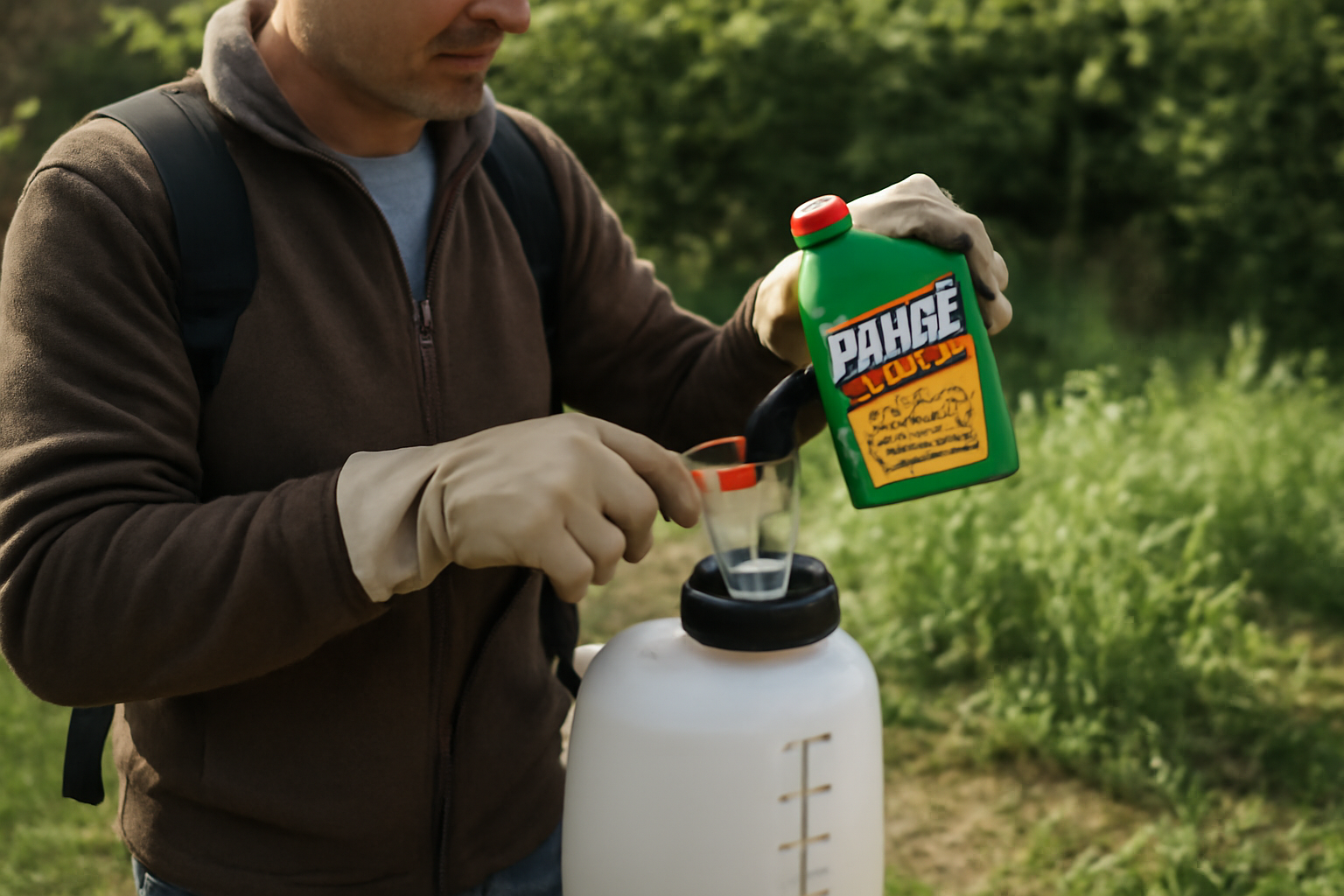 Dosage Roundup pour 5 litres d’eau : quantité